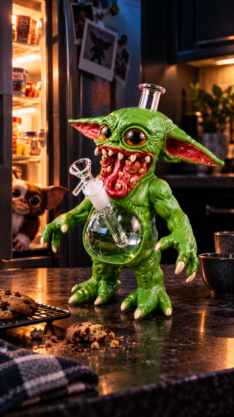 gremlin silicone glass pipe