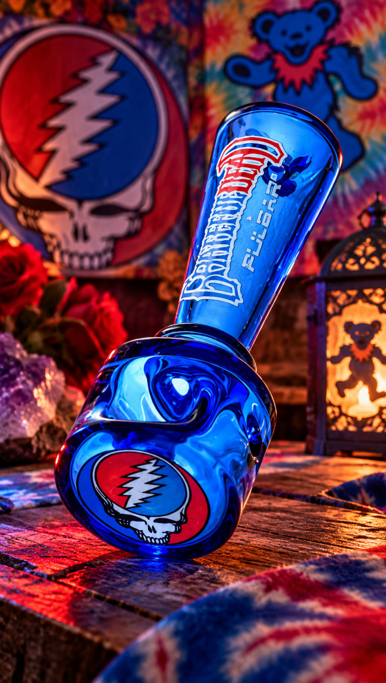 Pulsar Grateful Dead spoon hand pipe stand up